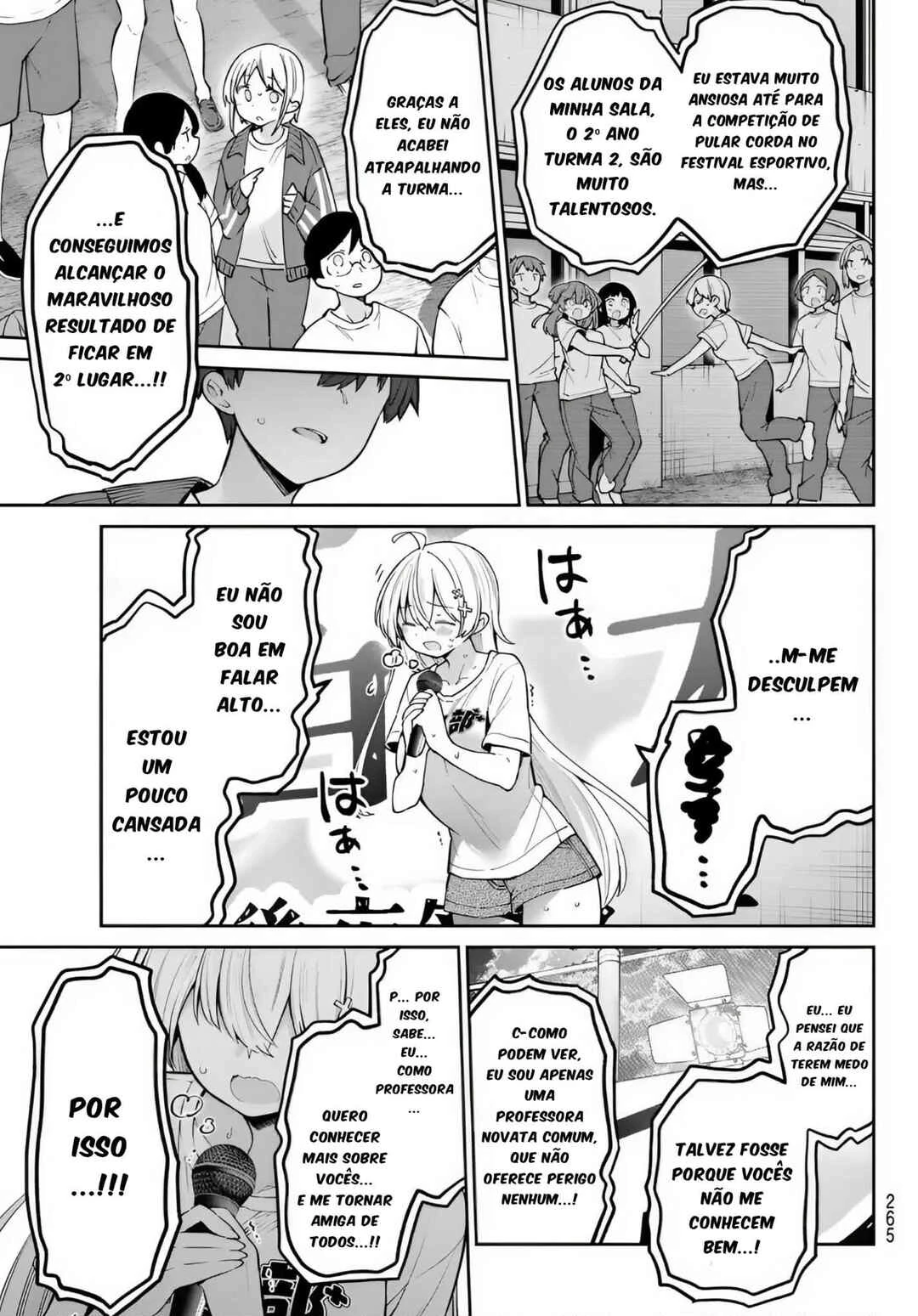 Yowa Yowa Sensei — Cap. 83, pág. 5