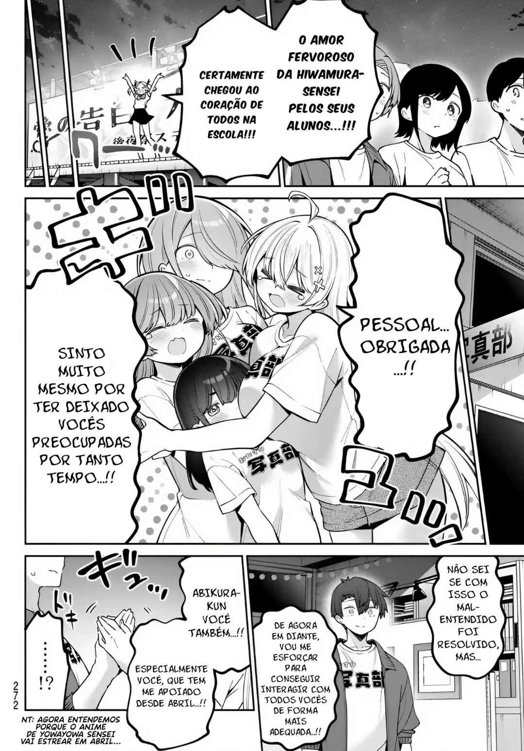 Yowa Yowa Sensei — Cap. 83, pág. 11
