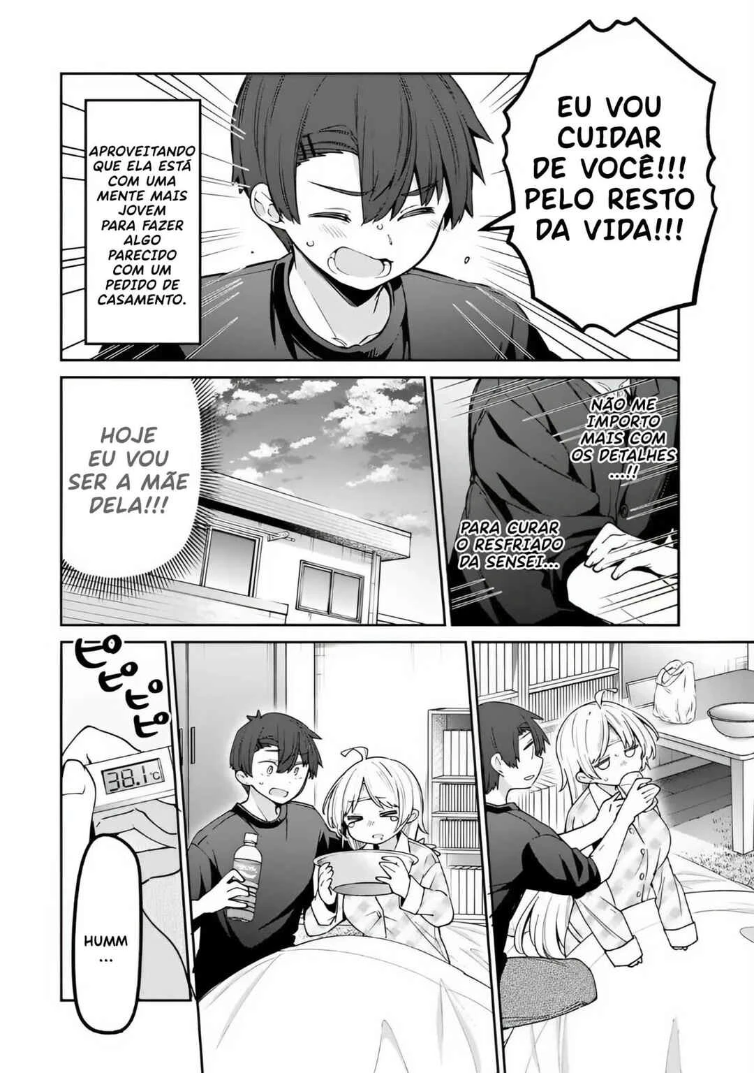 Yowa Yowa Sensei — Cap. 85, pág. 6