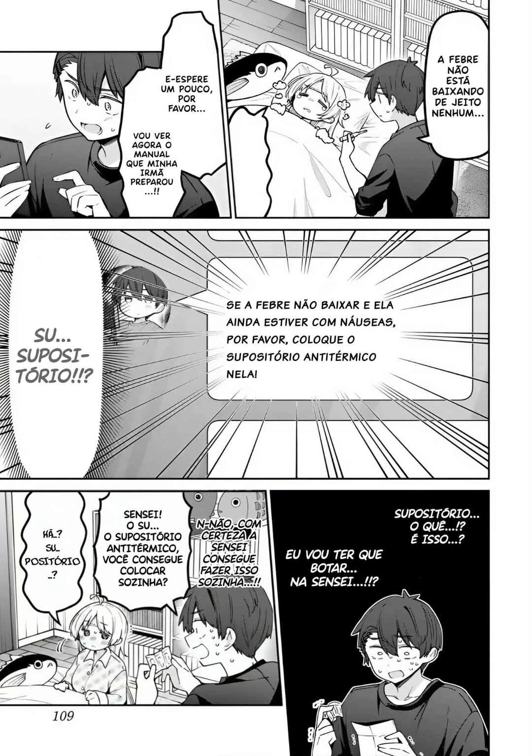 Yowa Yowa Sensei — Cap. 85, pág. 7