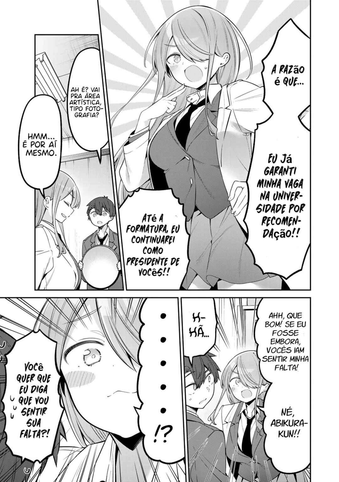 Yowa Yowa Sensei — Cap. 88, pág. 3