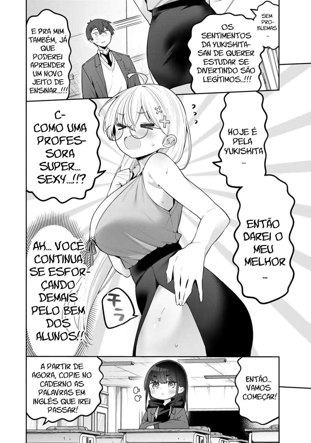 Yowa Yowa Sensei — Cap. 91, pág. 4