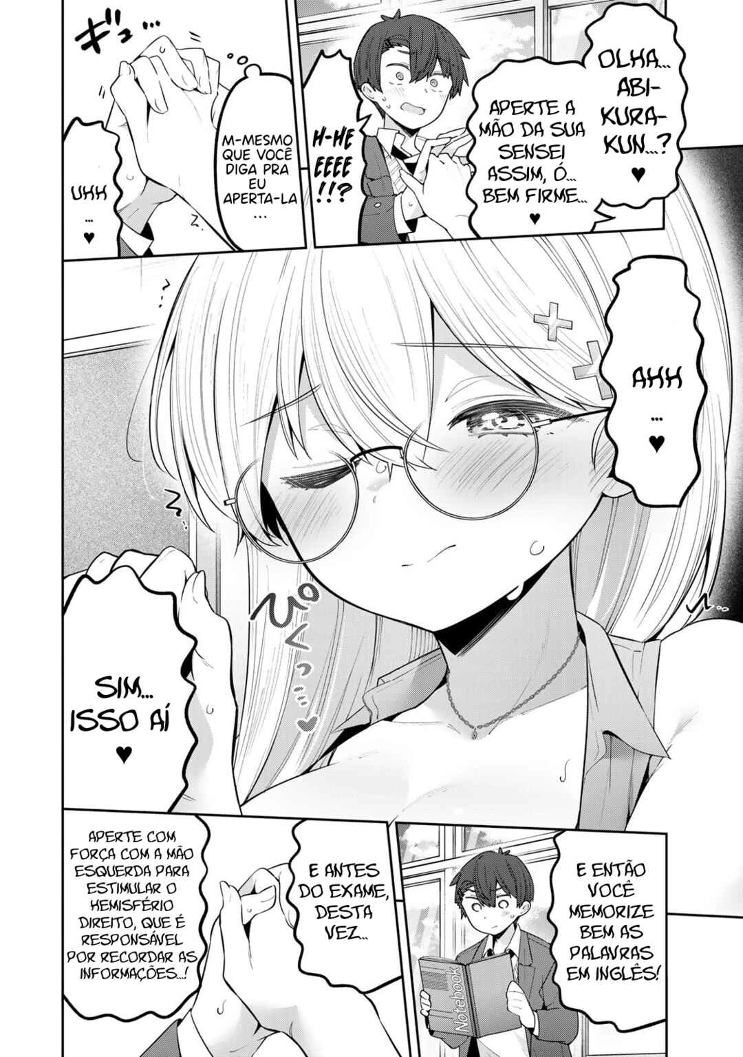 Yowa Yowa Sensei — Cap. 91, pág. 8