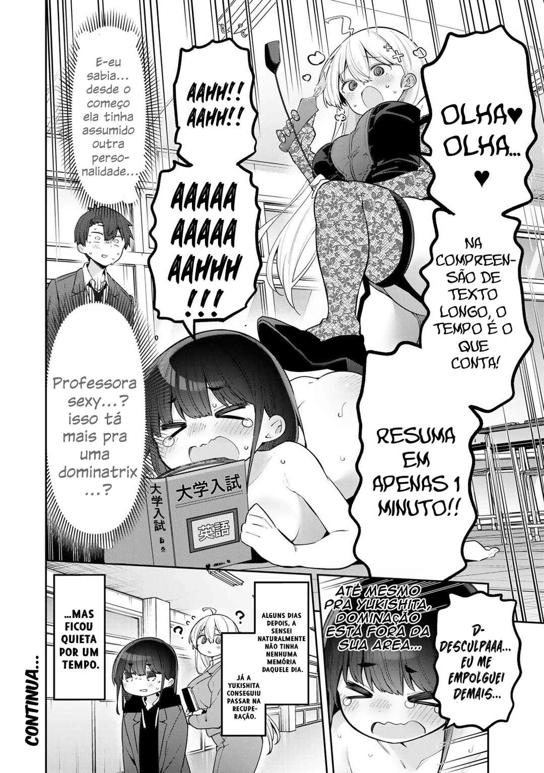 Yowa Yowa Sensei — Cap. 91, pág. 14