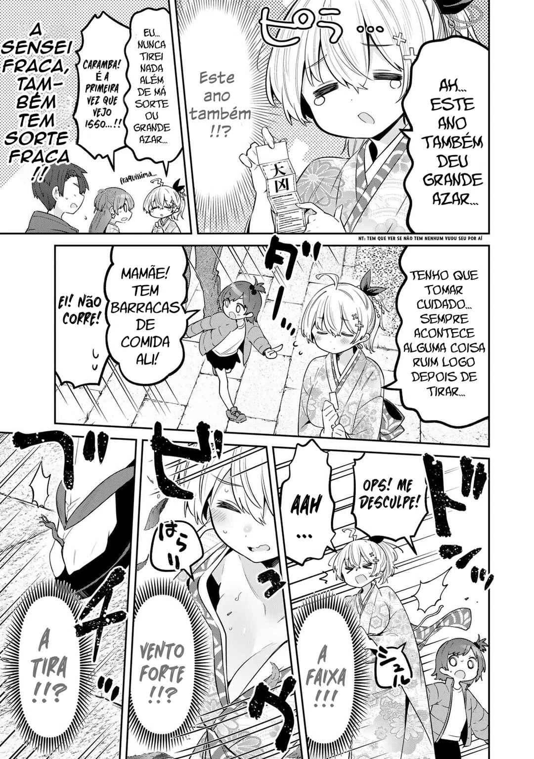 Yowa Yowa Sensei — Cap. 99, pág. 9